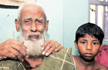 Trinamool workers thrashes a 9-year-old boy for pulling down flex poster